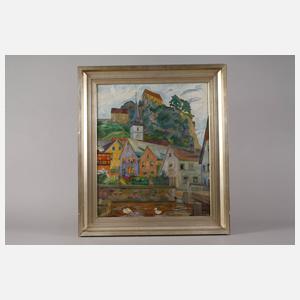 Gustav Wustmann, Blick zur Burg Pottenstein