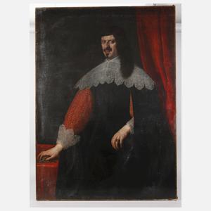 Portrait eines Edelmannes, 17. Jh.