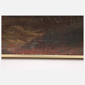 Barocker betender Männerakt