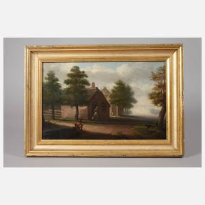 Rast an der Dorfstraße