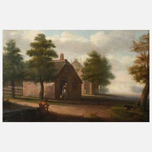 Rast an der Dorfstraße