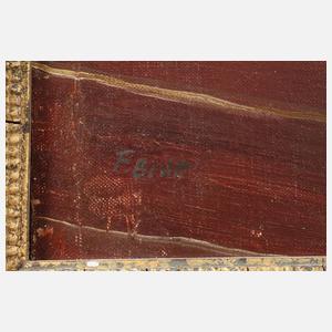 Prof. Ferdinand Brütt (attr.), Kircheninterieur