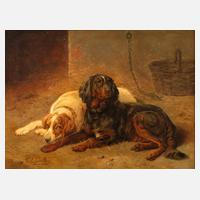 Carl Friedrich Deiker, Zwei Jagdhunde111