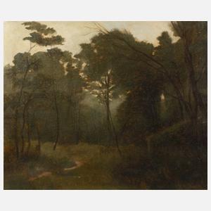 Lucien Frank (attr.), melancholische Landschaft