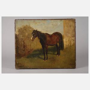 Prof. Ludwig Hartmann, Pferd im Grünen