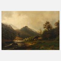 Eduard Hein d. Jüngere, Romantische Flusslandschaft111