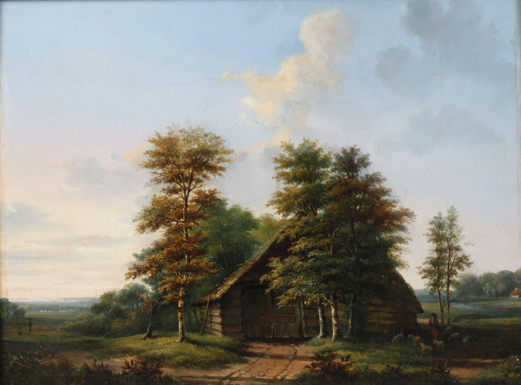 Johannes Mauritz Jansen, Einsames Bauernhaus