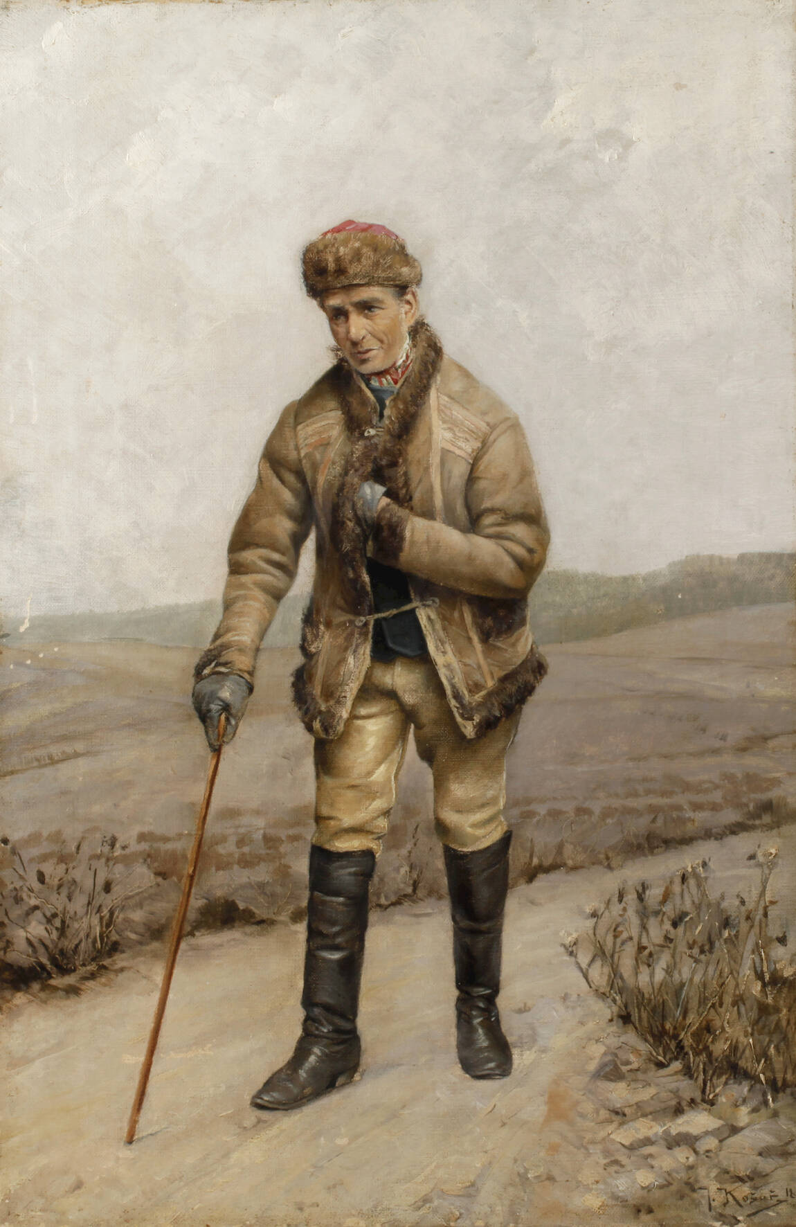 Jaroslav Košař, Der Wanderer