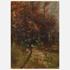 Prof. Carl Küstner, Herbstwald