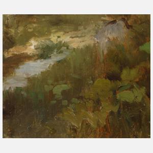 Franz von Pausinger, Bachstudie