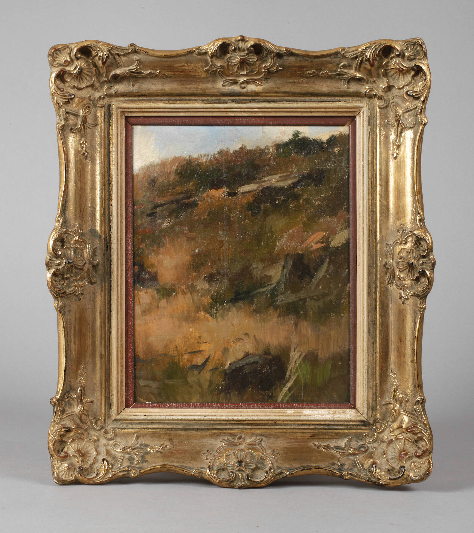 Franz von Pausinger attr., Herbstlicher Hang