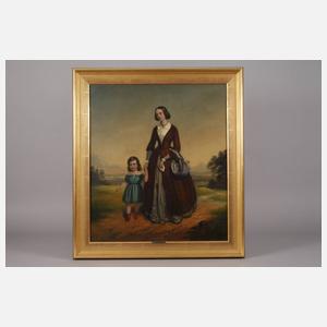 Friedrich Pecht, Mutter mit Kind