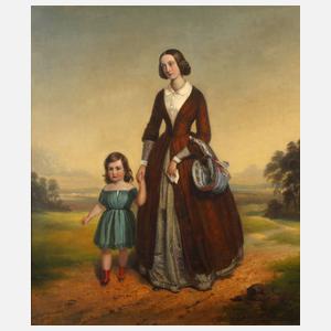 Friedrich Pecht, Mutter mit Kind