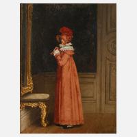 Paul Preyer, Junge Frau vor dem Spiegel111