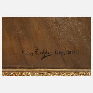 Georg Roessler, Häusliche Szene