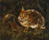 August Schleich, Hasen am Waldesrand