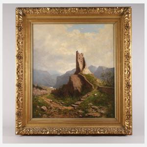 Robert Schultze, Burgruine Freudenberg bei Ragaz