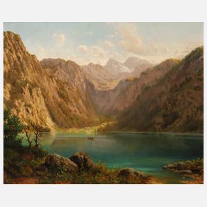 Maximilian Schwab, Obersee mit Fischunkelalm