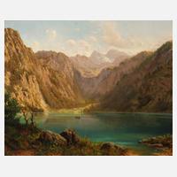 Maximilian Schwab, Obersee mit Fischunkelalm111