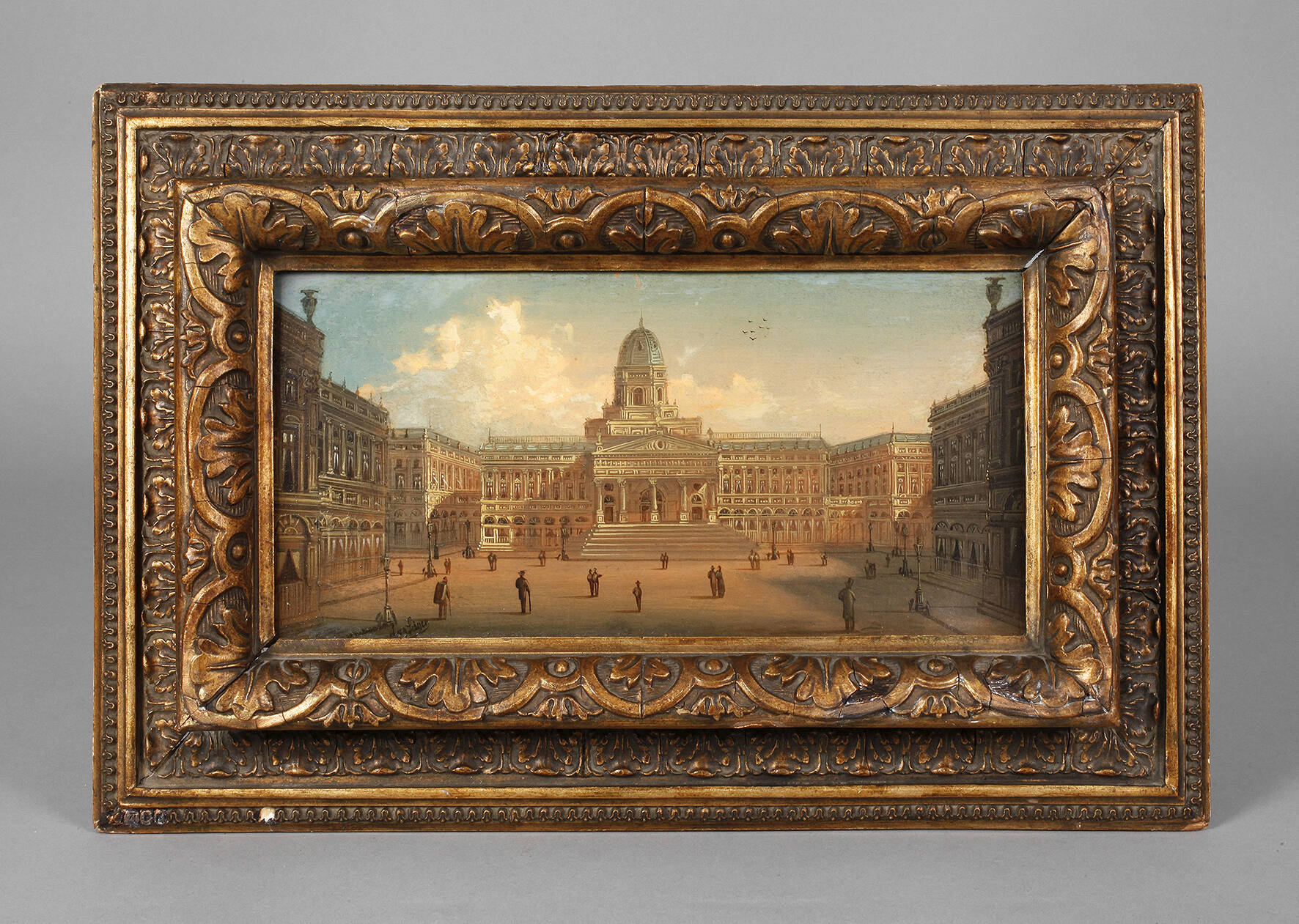 August Siegen, Der Königsplatz in Brüssel