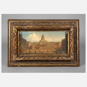 August Siegen, Der Königsplatz in Brüssel