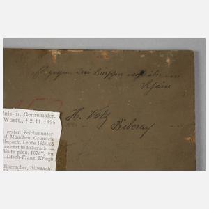 Hermann Volz, "Es zogen drei Burschen wohl über den Rhein"