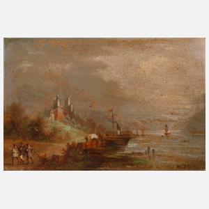 Hermann Volz, "Es zogen drei Burschen wohl über den Rhein"