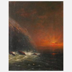 Abendliche Küstenszene