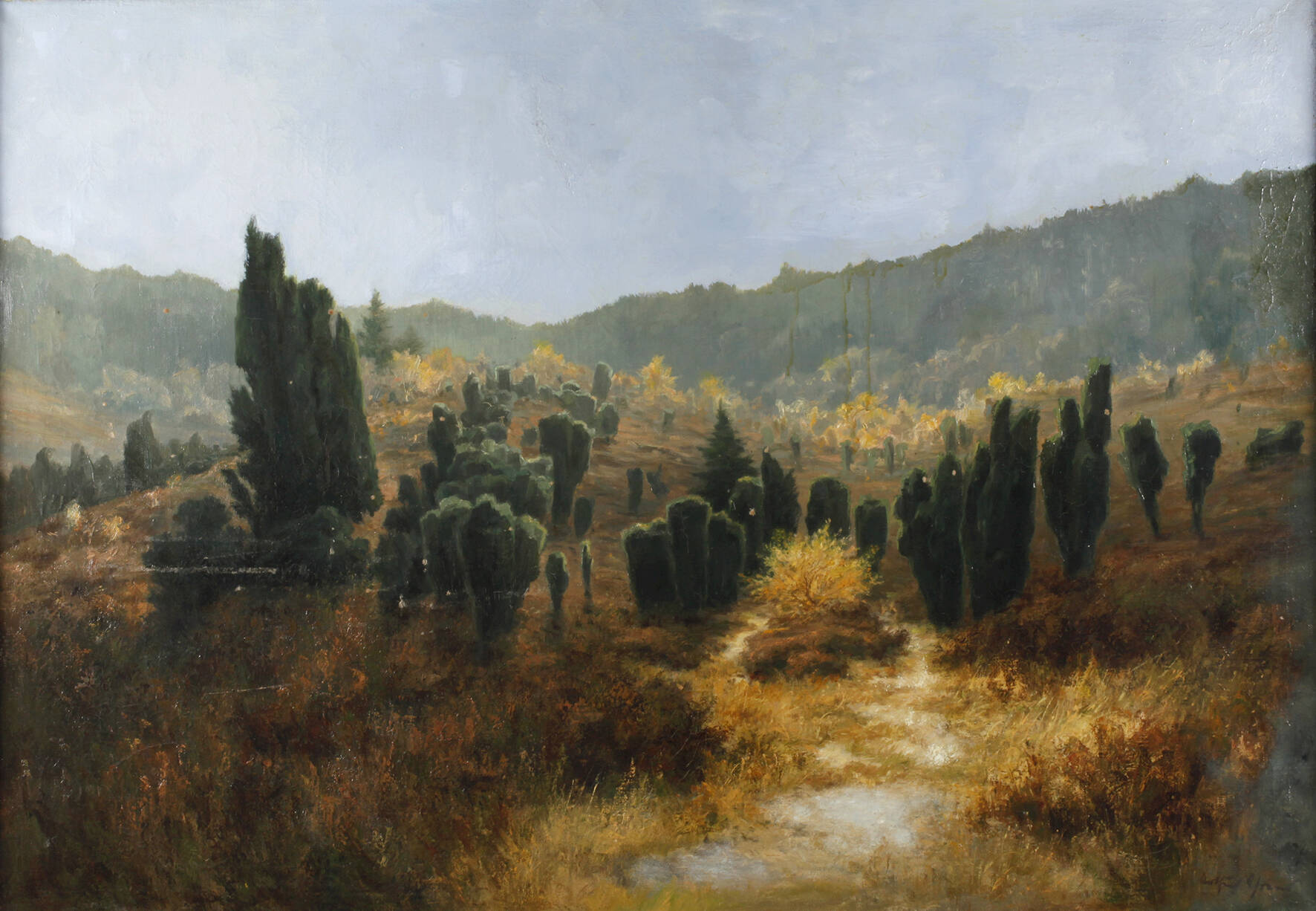 Arthur Ahrens, In der Heide