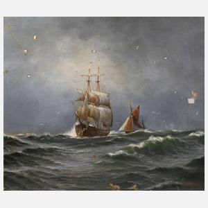 M. Ballot, Schiffe auf hoher See