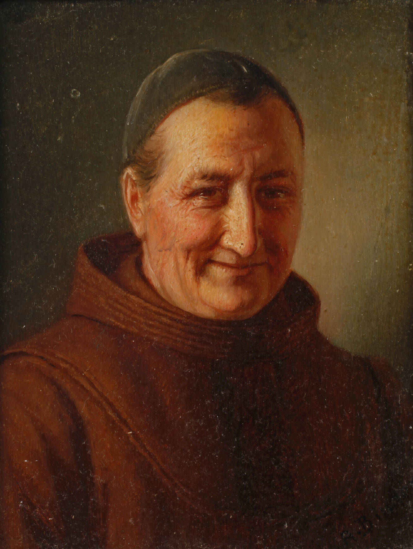 Alois Binder, Mönchsportrait