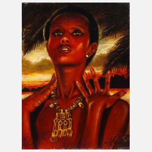 Herbert Bormann (attr.), "Nofretete von Kenia"