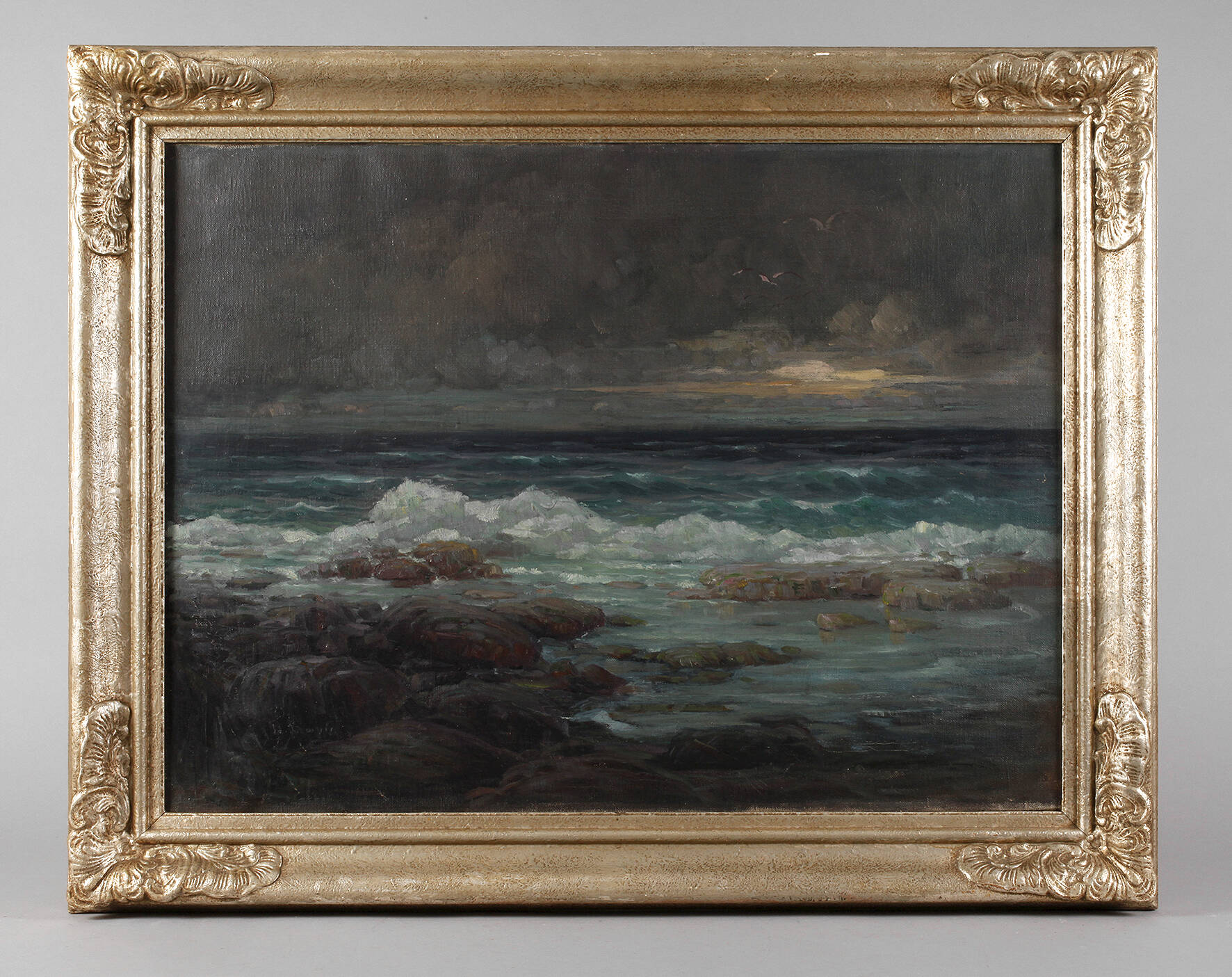 Nicolaus Davis, Blaue Stunde am Meer