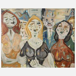 Franziskus Dellgruen, Auf der Promenade