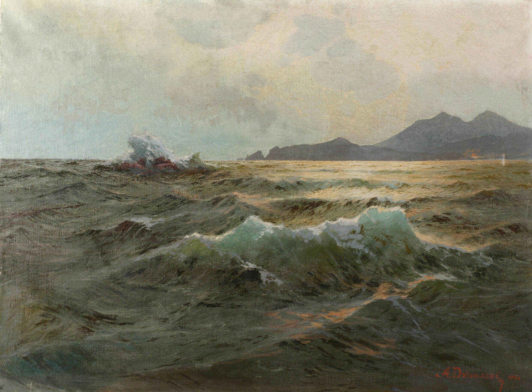 Alexander Dzigurski, Meeresbrandung
