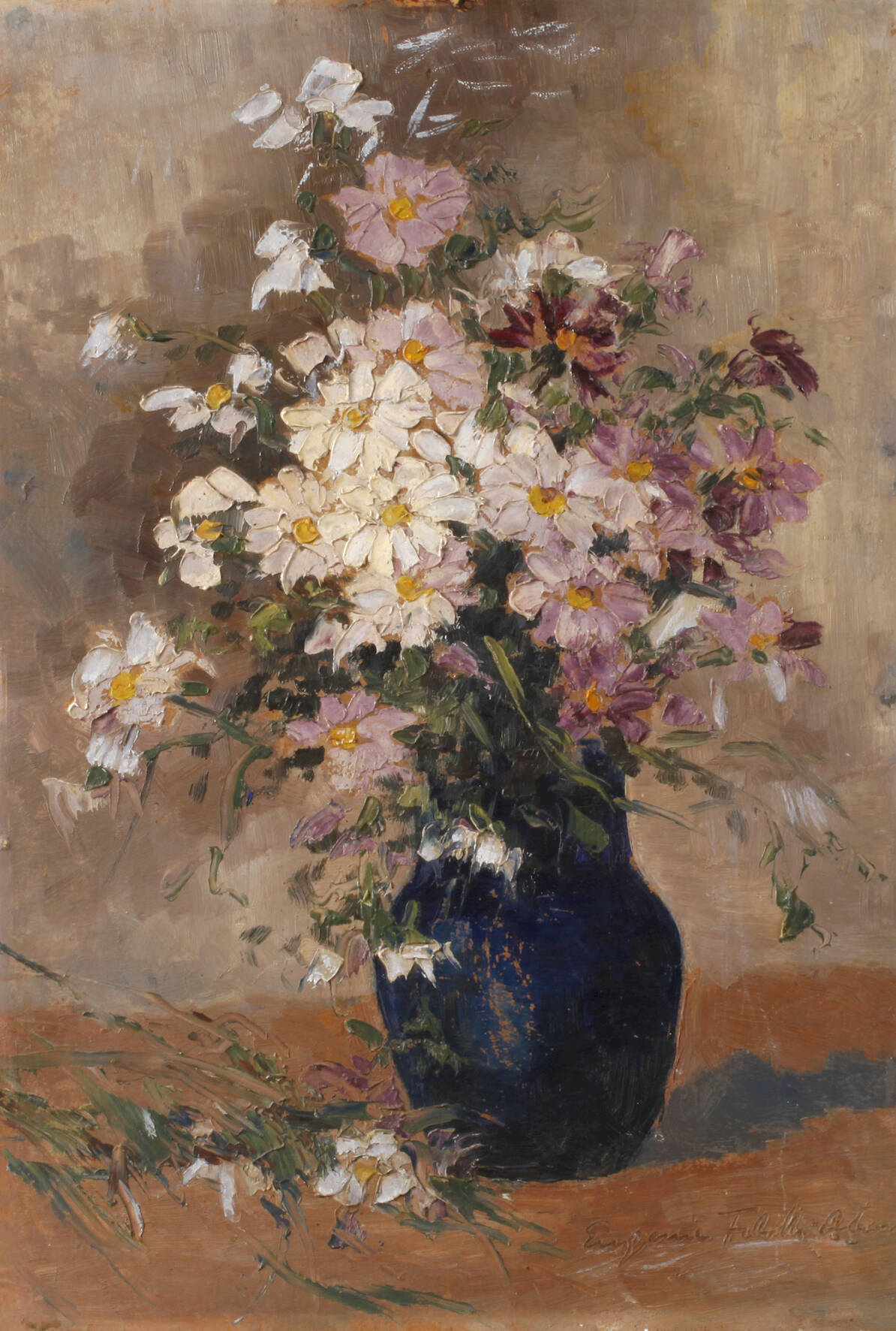 Eugenia Filotti-Atanasiu, Sommerblumenstillleben