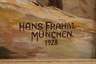 Hans Frahm, Blick auf Zugspitze und Höllental