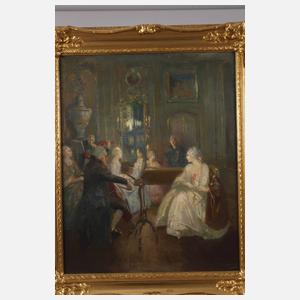 Prof. Walter Geffcken, Konzert-Soirée