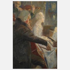 Prof. Walter Geffcken, Konzert-Soirée