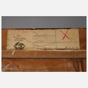 Lothar Gemmel, "Wintermorgen"