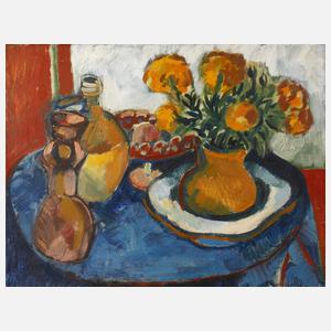 Lothar Gemmel (attr.), Stillleben mit Blumenvase