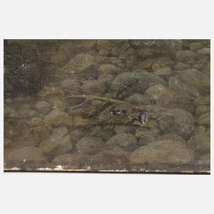 Johann Greve, Frau mit Kind am Seeufer