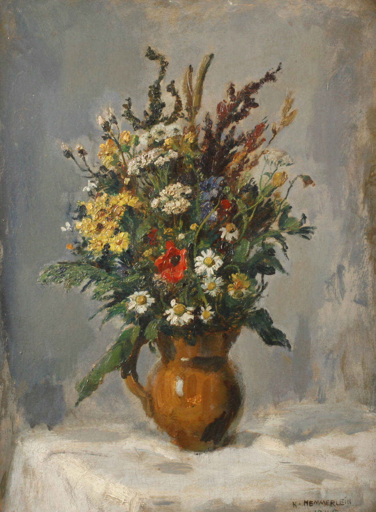 Karl Hemmerlein, "Blumen"