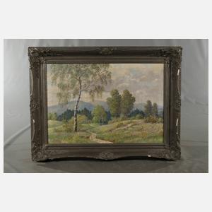 M. Henschke, Frühlingslandschaft