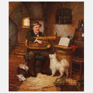 Conrad Herrmann, Tubaspieler mit Spitz