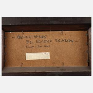 Clemens Hiltensperger, Bei Kloster Reutberg