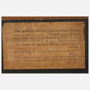 Georg Judersleben, Goethes Ruhesitz