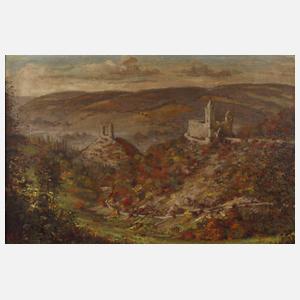 Georg Judersleben, "Spätsommer überm Saaletal"