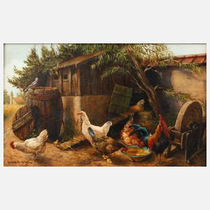 Wilhelm Kirke, Auf dem Hühnerhof