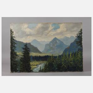 Willy Köchler, Alpenlandschaft